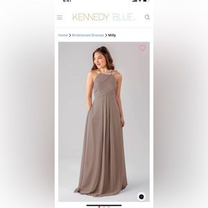 Kennedy Blue Bridesmaid Dress